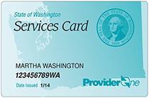 Health care providers use ProviderOne to see whether their patients Each member of your household who is eligible for Apple Health will receive his or her own Services Card.