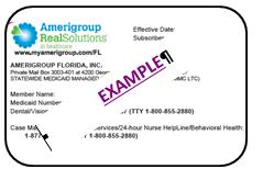 Long-Term Care Member ID card example Medicaid and Long-Term Care Member ID card example