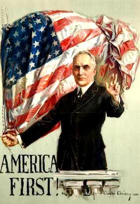 American Economy During WWI: Document C America s present need is not heroics, but healing; not