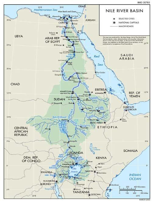 International RiverWare Licenses China - Institute of Water Resources and Hydropower Research (Beijing) Eastern Africa Nile Basin Initiative (NBI) Eastern Nile Technical Regional Office (ENTRO)