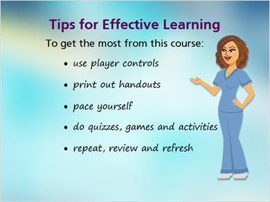 1.8 Tips for Learning JILL: Finally, we would like to give our learners some suggestions about ways to get the most from this course. Our first recommendation is to use the player controls smartly.