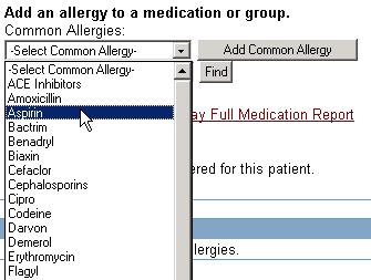 Core 6 - Medication Allergy List 4.