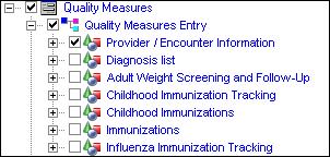 Generating Quality Measures Data Entering Provider Information To generate the data correctly, identify to the system the provider type and required date range. To enter provider : 1.