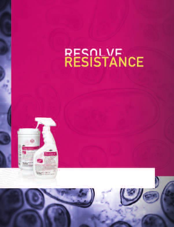 Wipe out Multidrug-Resistant Organisms in just one minute with DISPATCH MDRO Solutions.