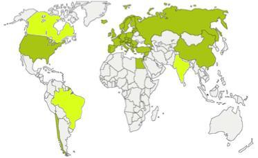 Enterprise Europe Network Present in 54 countries More than 600 partner