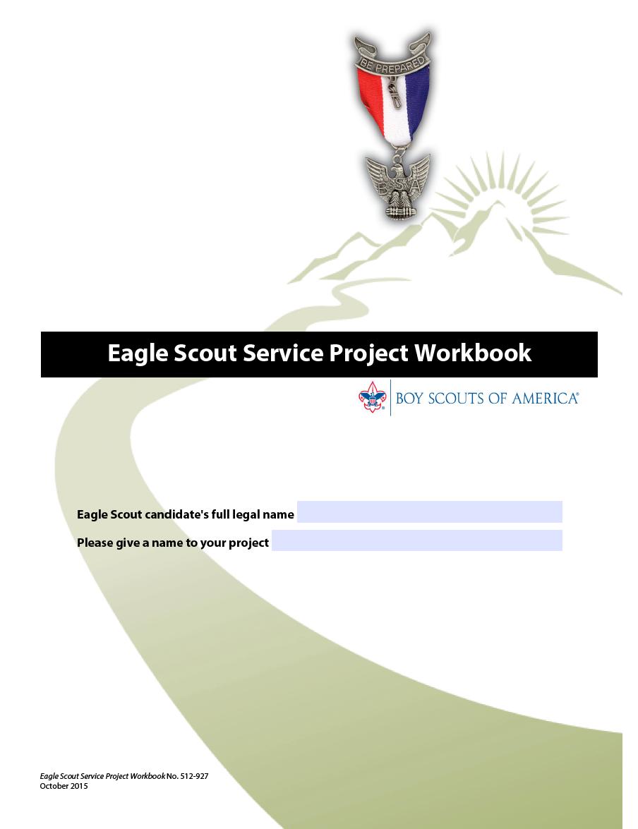 Download latest Eagle Project Book http://www.scouting.org/scoutsource/boyscouts/ AdvancementandAwards/EagleWorkbookProcedures.aspx Important note Do not attempt to open this workbook in a browser (i.