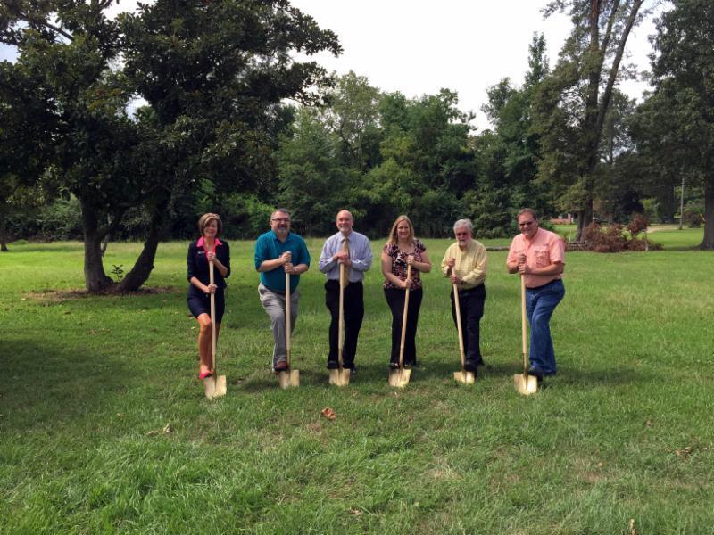 CARC BREAKS NEW GROUND IN SULPHUR CARC, Inc. held a groundbreaking ceremony August 31, 2015 for a new apartment complex located on Maplewood Drive in Sulphur, LA.