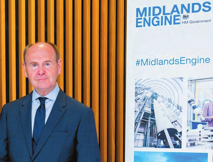 LOOKING AHEAD Midlands Engine drives economy The idea of the Midlands Engine was launched in the D2N2 area in a speech by former Chancellor George Osborne in Derby, in June 2015, and the LEP has