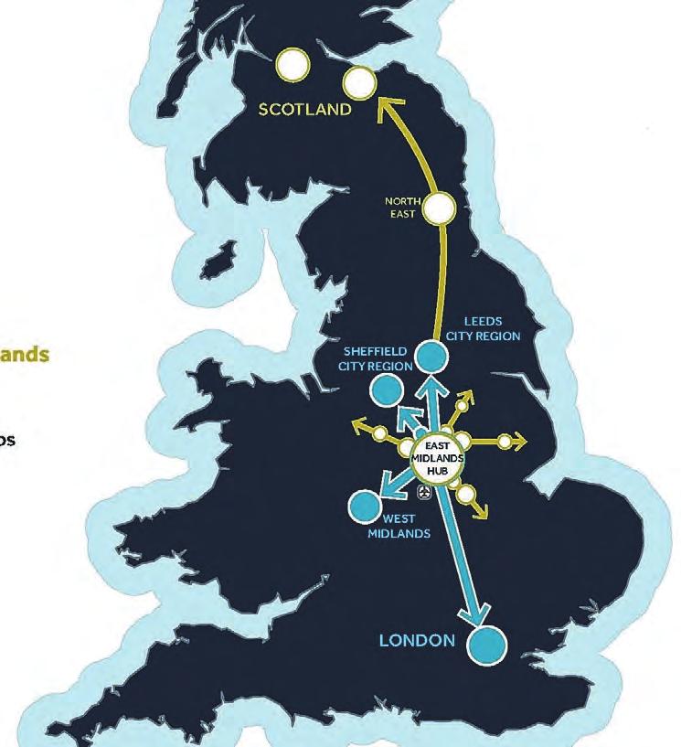 LOOKING AHEAD Getting on track with HS2 It is arguably Europe s largest infrastructure project and the UK s most significant rail scheme in living memory and the D2N2 LEP area is set to play a major