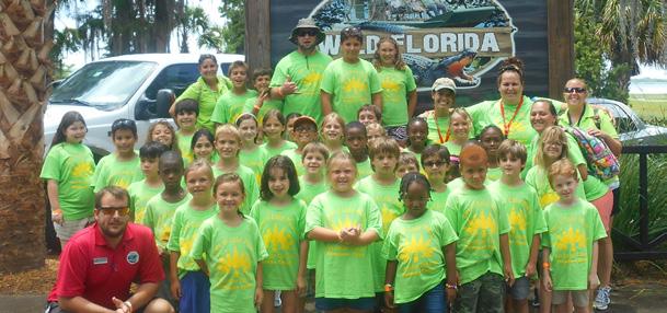 The Summer Camp program features three field trips per week, camp activities, and sports.
