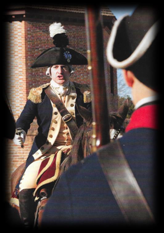 This year CW has confirmed our request to have Mark Schneider, who portrays Marquis de Lafayette, to be our featured