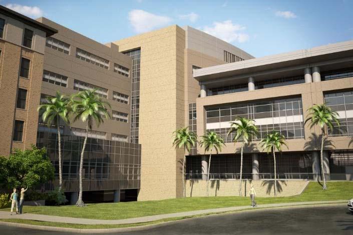 FEMA Project Clinical Services Wing Opened 2015 47 Concourse Project Description/Purpose: Revamp of all public corridors on the ground floor through eight connected hospitals Waterproof all surfaces