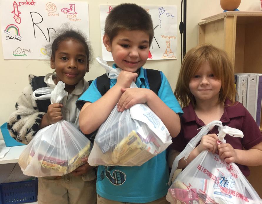 even recipes that will help sustain children through the weekend. SCHOOL MOBILE PANTRIES Mobile Pantries are held monthly at schools across our 20-county region.