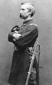 Joshua Chamberlain. Former teacher turned hero at Gettysburg.