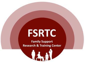 A project of the Family Support Research and Training Center at