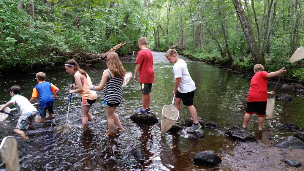 Pawcatuck Watershed Association provided a kayak trip and nature exploration for