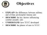 INSTRUCTOR GUIDE FOR INTRODUCTION TO TCCC-MP 160603 3 7. 8.