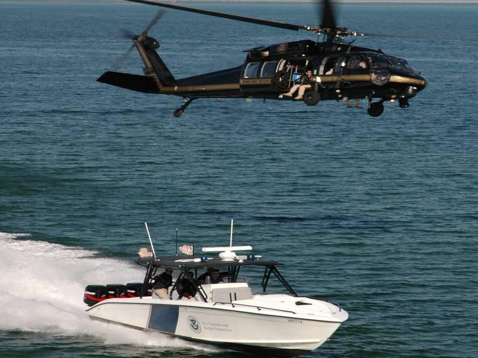 CBP Air and Marine World s largest law enforcement air and marine force 22 types of aircraft; 12 types of marine vessels Operating 270