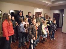 Rossville Rustlers 4-H Club The Rossville Rustlers 4-H club had their Christmas meeting on Sunday, December 13. First we went caroling to the residents of the Oakley Place.