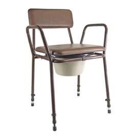 REFERENCE NUMBER TOI 008 COMMODE ADJUSTABLE HEIGHT ( 18.