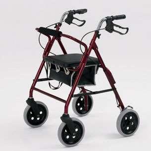 5st) For those who require more support than the three wheeled walking aid and or who need to rest.