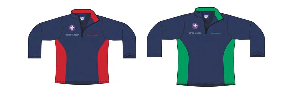 Scouting Ireland uniform proposals 12 th March 2018 Zip Tops New Zip Tops for Beaver Scouts and Cub