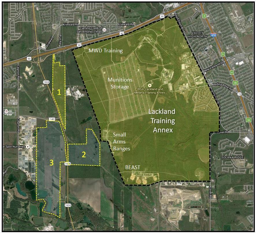LKD Annex MSOD/ Light District Issues: 817 acres proposed for CoSA Master Development Plan for Office /Commercial/ Light industrial JBSA- LTA 1. 142.502 Acres 2. 183.