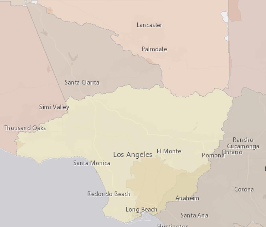 Boundaries There are 3 regions within Los Angeles County Upper Santa Clara IRWM