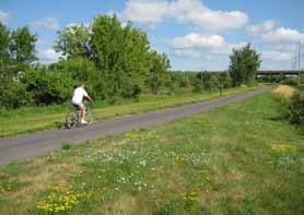 If the available corridor traverses an area with high-quality natural resources, or if it constitutes part of a link in a more extensive regional trail system, there is interest in acquiring the