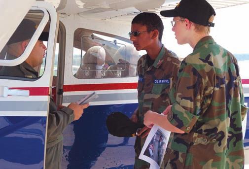 Orientation flights O-flights are CAP s way of introducing cadets to the basics of flight operations and safety. Cadets ages 12-17 participate in both powered and glider flights.
