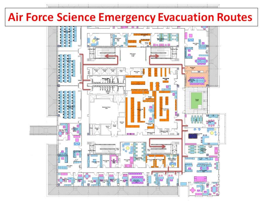 Classroom Evacuation Instruction: 1. Occupants of buildings on The University of Texas at Austin campus are required to evacuate buildings when a fire alarm is activated.