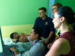 Similarly, the post-operative team from Michigan provided support to the Salvadoran ICU team in the recovery of these complex patients.