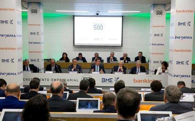 66 Supporting SMEs Integral solutions BME 4Companies Also along the same lines as the above, in 2017 thealternative Securities Market and the Catalan Association for micro, small and medium-sized