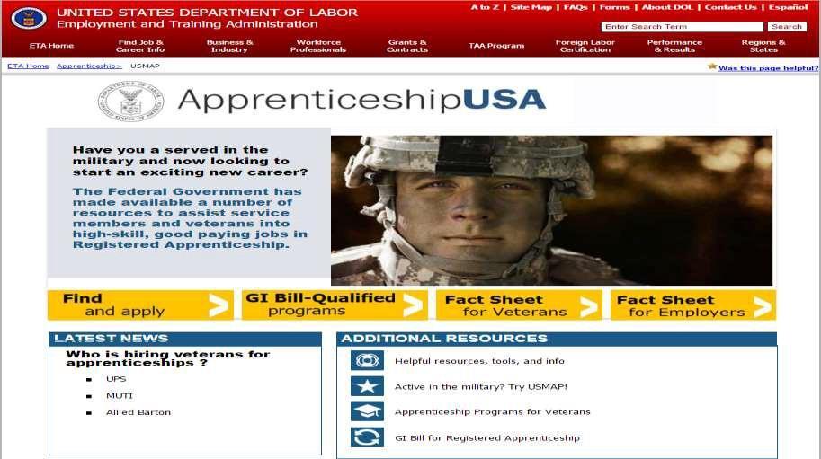 Department of Labor Office of Apprenticeship (DOL/OA)