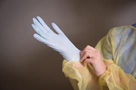 Personal Protective Equipment (PPE) Gloves, masks, protective eyewear Puncture-resistant gloves and thimbles Double gloves Protective Clothing Wear gowns, lab coats, or uniforms that cover skin and