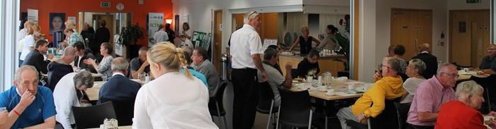 The event was attended by over 50 patients and carers, and following a series of short presentations from the Head and Neck Team, patients had the opportunity to browse an information market place