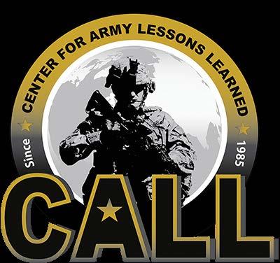Scouts in Contact Tactical Vignettes for Cavalry Leaders DIGITAL VERSION AVAILABLE A digital version of this CALL publication is available to view or download from the CALL website: