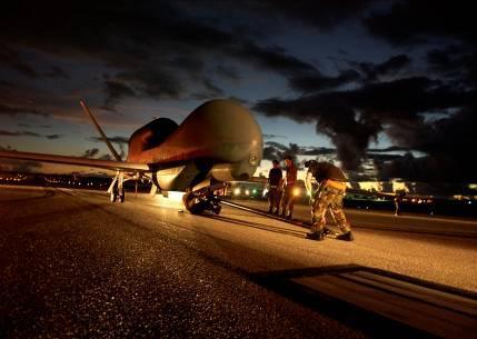 The High Data Rate Airborne Terminal (formerly Increment 2) will provide Airborne ISR platforms access to the high-capacity and high data rate services offered by WGS. RQ-4A Global Hawk.