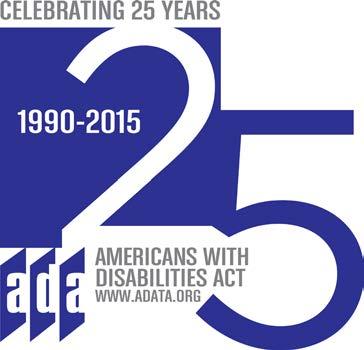 Celebrating the 25th Anniversary of the ADA The Michigan Department of Health and Human Services (MDHHS) supports the American Disabilities Act (ADA) and people with disabilities in many ways, both