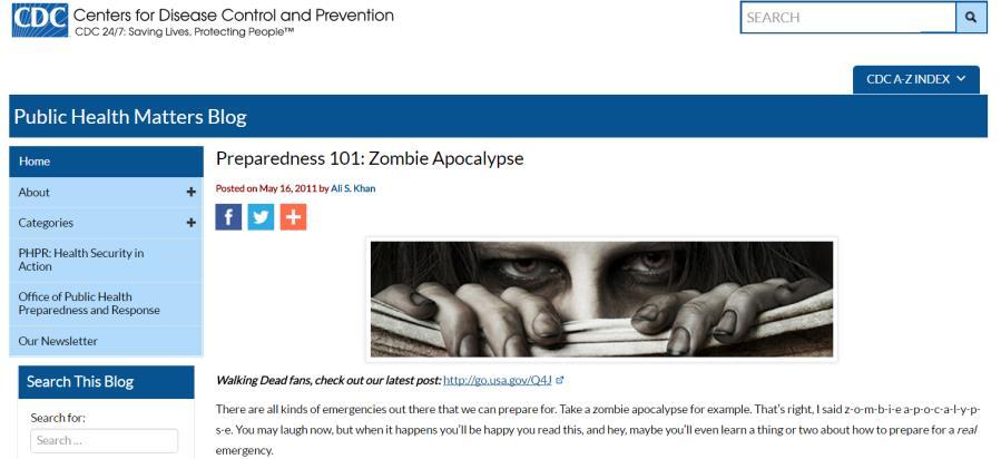 Preparedness 101: Zombie Apocalypse 37 Leadership Strategies Assess Ongoing
