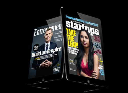 Entrepreneur Magazine Digital Edition (iphone/ipad, Kindle, Nook and Android Paid Subscribers) This enhanced, full-issue digital edition helps company owners discover ideas
