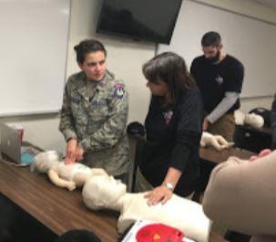 FORT BEND COUNTY EMERGENCY MANAGEMENT COMMUNITY PREPAREDNESS PAGE 5 Fort Bend County hosted CPR/AED for county volunteers in December.