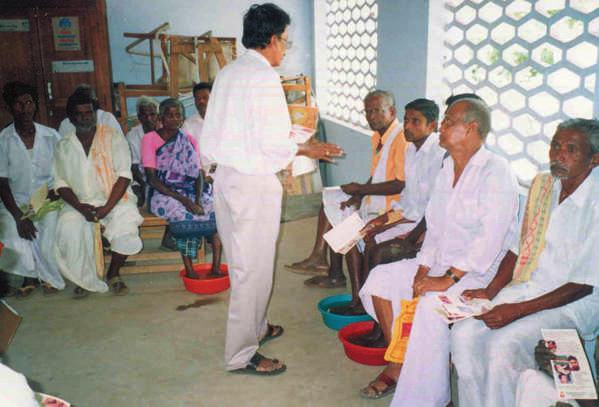 patient management in leprosy - Contd. from page 1 The following points may be useful in developing effective counselling practice. 1. Know the disease and its consequences and how to respond clinically to different situations and consequences.
