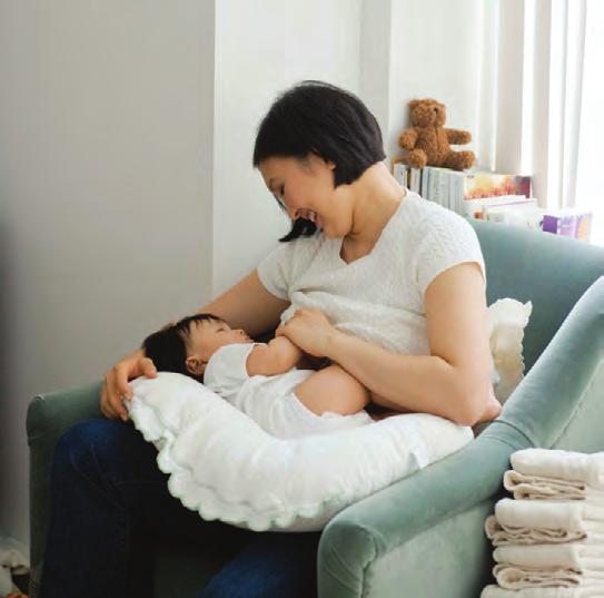 after delivery. The clinic is staffed by a nurse practitioner, a certified lactation consultant and a family physician.