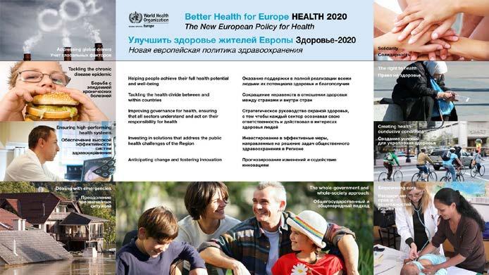 Slide 5 Health 2020 Health 2020 is a value-based action-oriented policy framework that can be adapted to the different realities in the countries in the WHO European Region We are feeding these