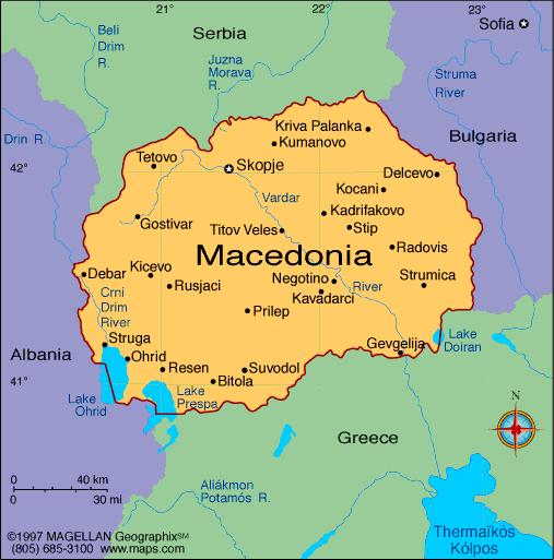 About Macedonia Independence 1991 Population ~ 2.000.