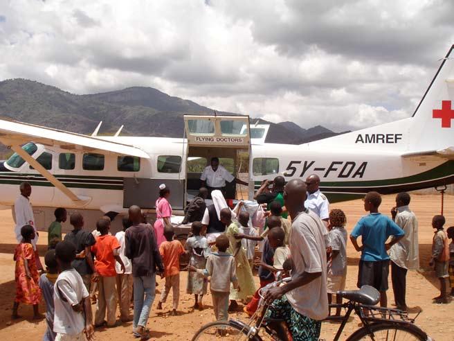 FLYING DOCTOR EMERGENCY SERVICE Delivering Health Care on Wings Since the founding of AMREF in 1957, AMREF s Flying Doctor Emergency Service (FDES) has been involved in air rescue and evacuation of