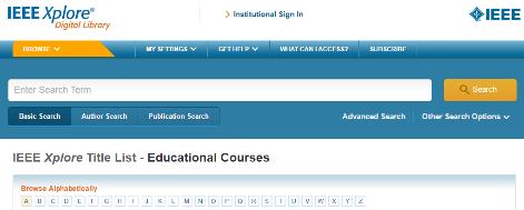 IEEE Educational Resources Open