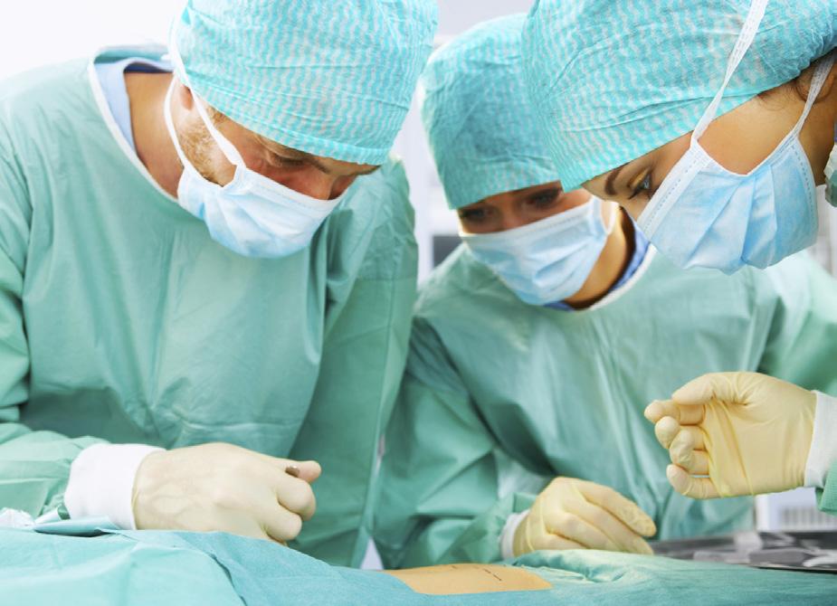 People have day surgery when they need a small operation.