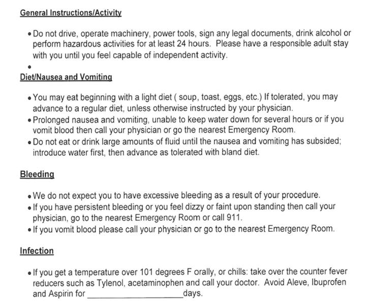Revised Discharge Instructions 41